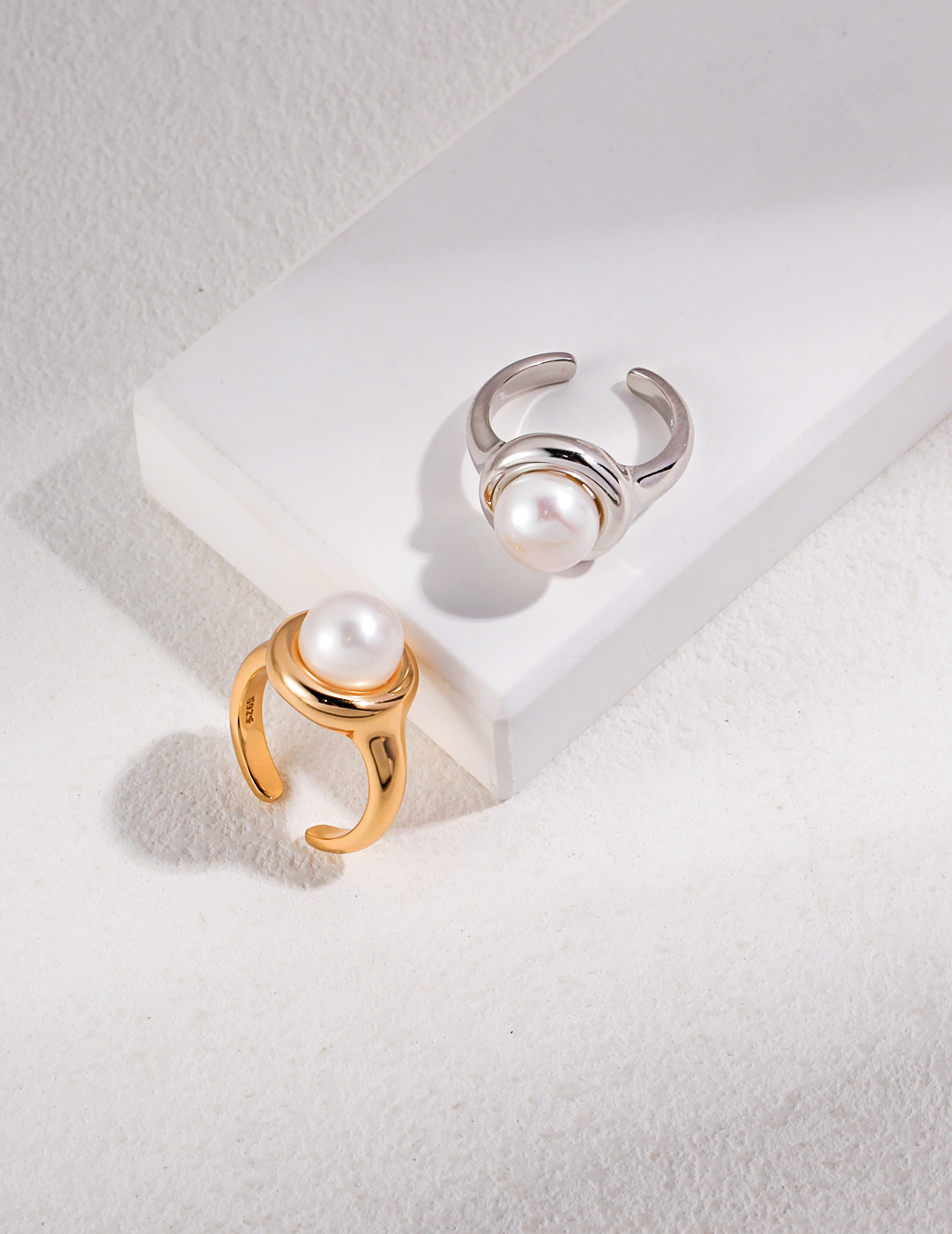 Sterling Silver Pearl Ring - Image 4