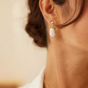 Baroque Pearl Earrings