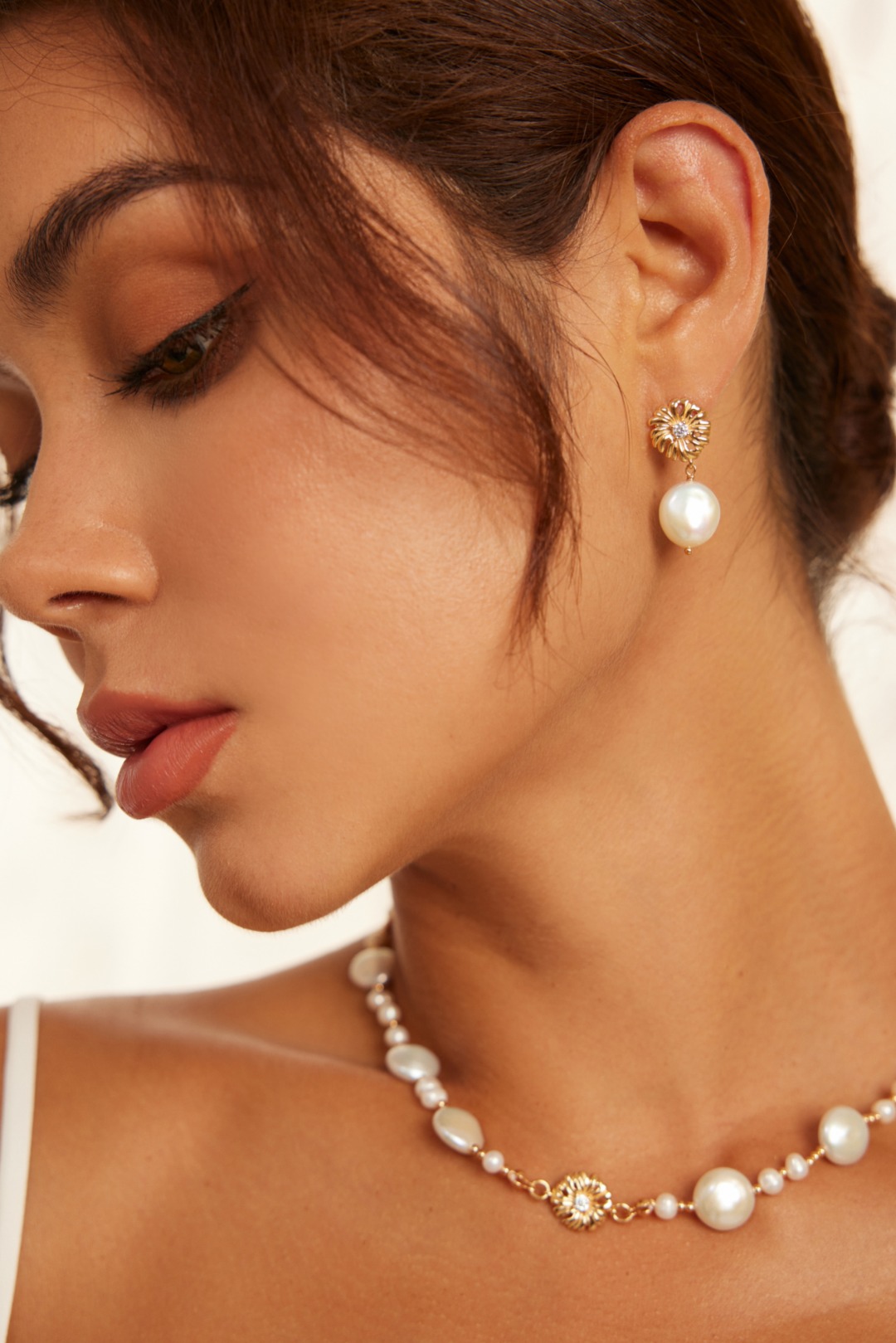 Classic Silver Pearl Earrings