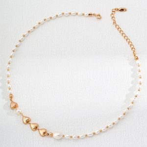 Pearl Heart Necklace