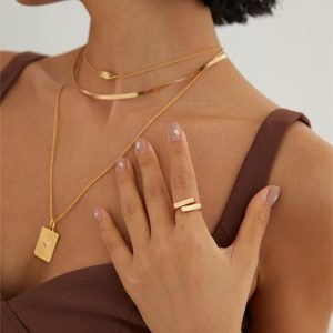 Minimalist Overlapping Sterling Silver Ring