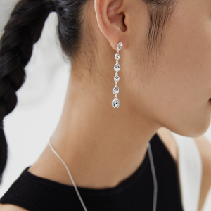 Lava Design Sterling Silver Earrings