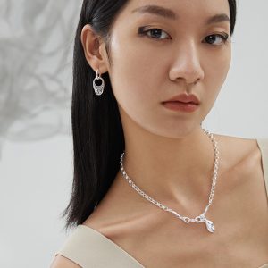 Lava Design Sterling Silver Necklace