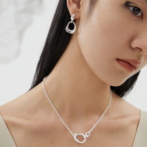 Lava Design Sterling Silver Necklace II