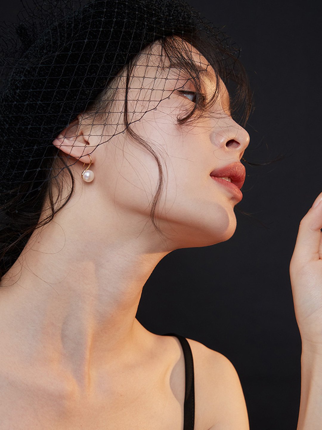 Classic Pearl Earrings - Image 2