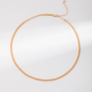 Delicate Beaded Sterling Silver Necklace