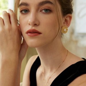 Natural Pearl Silver Earrings