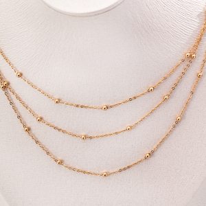 Elegant Layered Chain Necklace