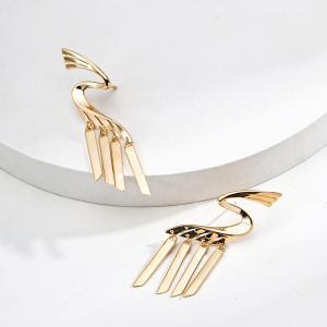 Celestial Crane Earrings