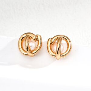 Orbit Pearl Studs